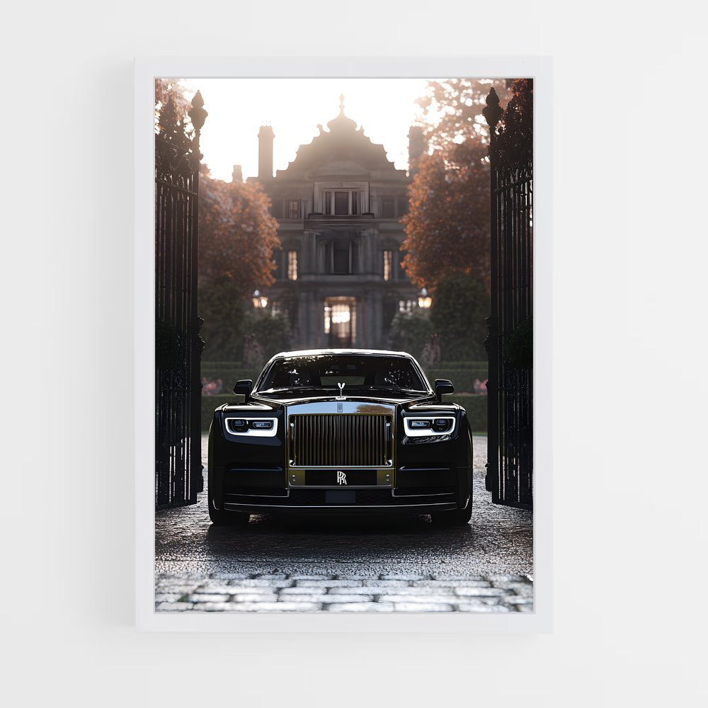 Poster Rolls Royce élégant – affiche Rolls-Royce (vue 3)
